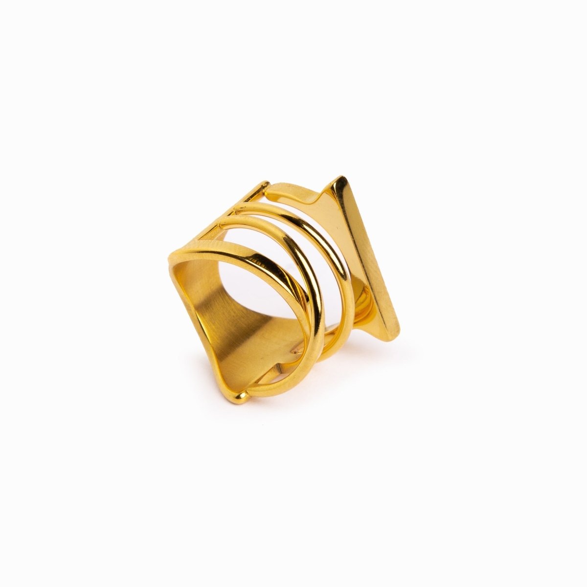 Anel Haute Banhado em Ouro 18K