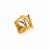 Anel Haute Banhado em Ouro 18K