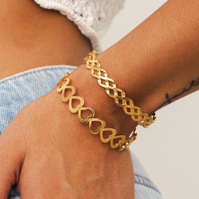 Bracelete Adored Banhado em Ouro 18K