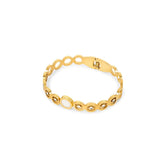 Bracelete Olivia Pedra Zircônia Banhado em Ouro 18k