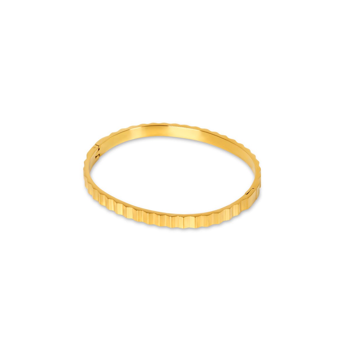 Bracelete Ripple Banhado em Ouro 18k