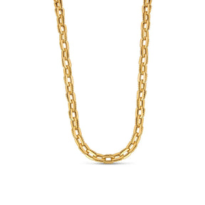 Colar Elos Chunky Banhado em Ouro 18k