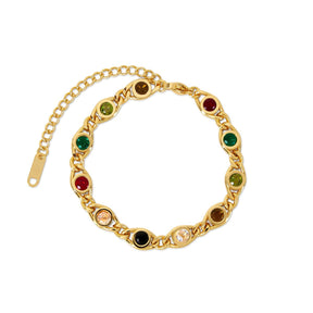 Pulseira Chloé Banhado em Ouro 18k